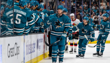 San Jose Sharks defenseman John Klingberg