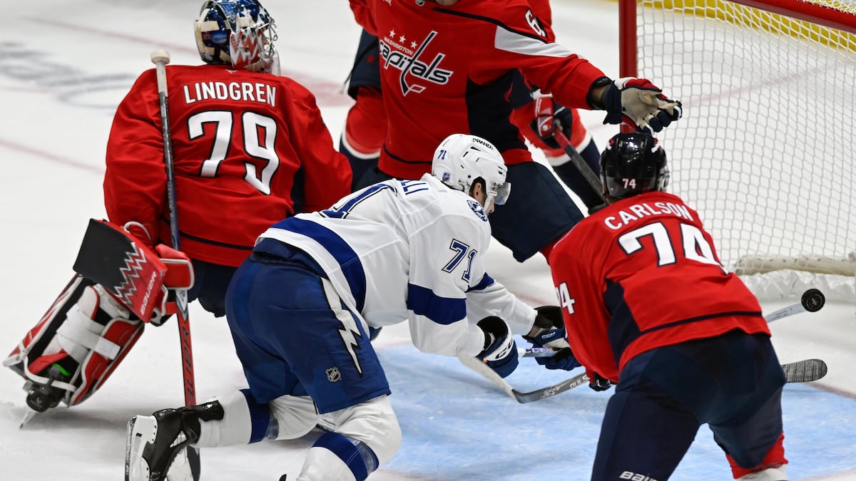 Lightning hold off Capitals but lose Nikita Kucherov, Brayden Point - Tampa Bay Times
