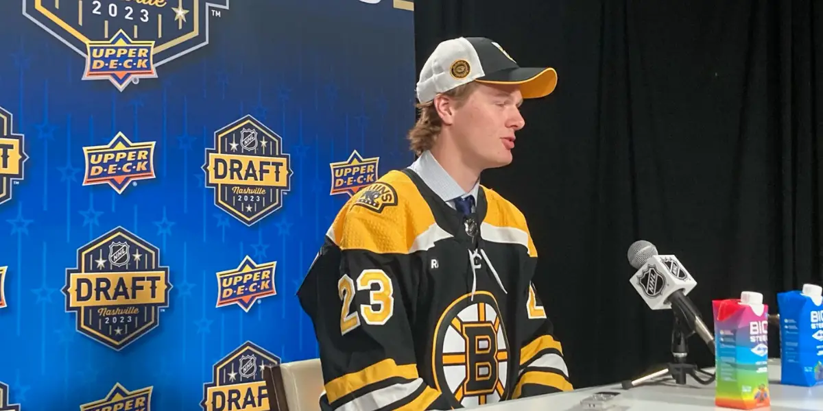 Beckett Hendrickson Drafted by the Boston Bruins