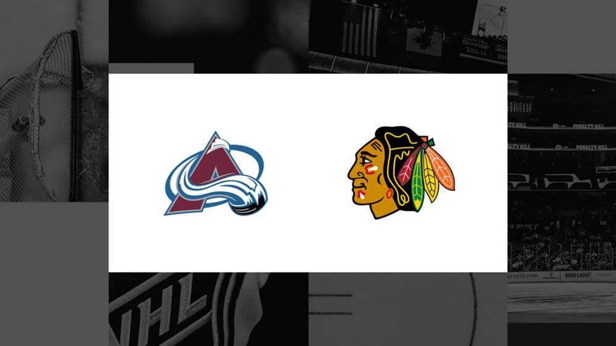 How to watch Avalanche vs. Blackhawks: TV channel and streaming options for November 23
