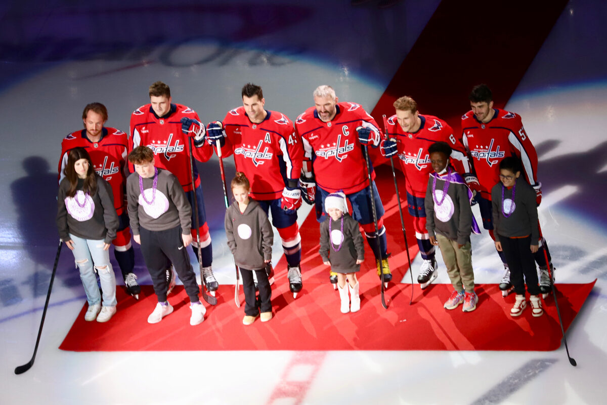 Hockey Fights Cancer Night in D.C.
