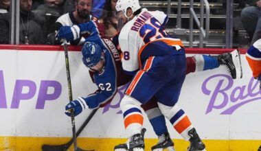 Ross Colton, Victor Olofsson power Avalanche win over Islanders
