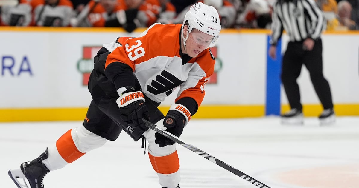 Helping ‘in other ways’ key for Philadelphia Flyers' Matvei Michkov