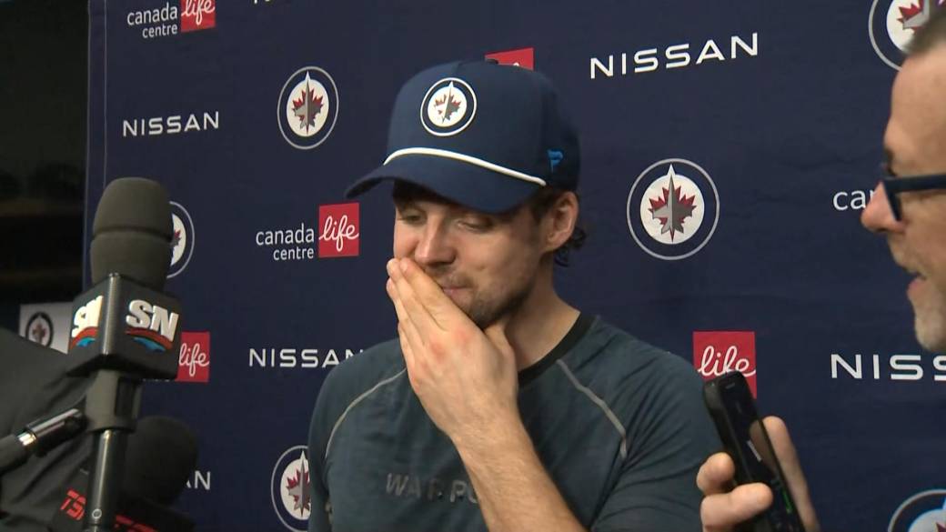 Click to play video: 'RAW: Winnipeg Jets Josh Morrissey Interview – Oct. 30'