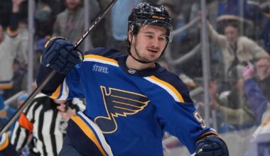 Blues waive Texier for contract termination, Sens reportedly interested in forward