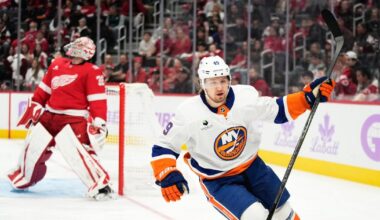 Ilya Sorokin stops 29 shots as New York Islanders beat Detroit Red Wings