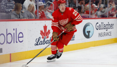 Red Wings' 3rd Pairing Is Better With Jacob Bernard-Docker - The Hockey Writers - Detroit Red Wings
