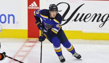 Jake Neighbours' Looming Return Creates Lineup Questions for the Blues - The Hockey Writers - St Louis Blues