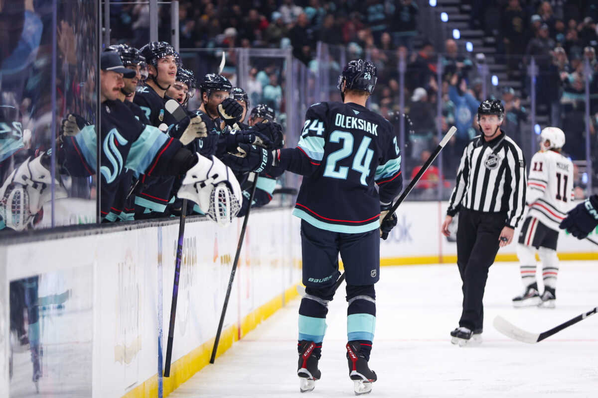 Jamie Oleksiak Seattle Kraken