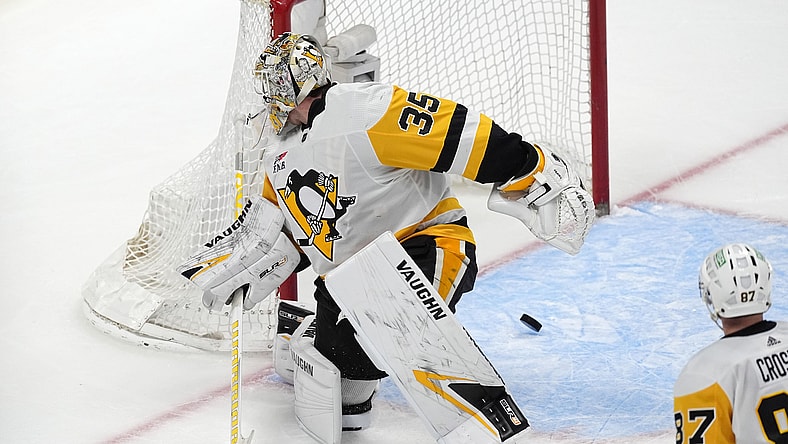 Pittsburgh Penguins, Tristan Jarry goal-against in Colorado. NHL trade talk, free agents