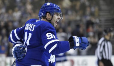 John Tavares Has Helped Easton Cowan Find His Place with the Maple Leafs - The Hockey Writers - Toronto Maple Leafs