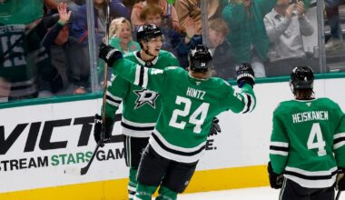 Jason Robertson’s hat trick leads Stars to a win over Flyers, fifth consecutive victory