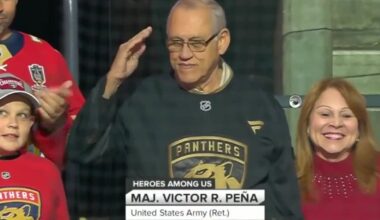 Behind the scenes look at the Florida Panthers 'Heroes Among Us' program