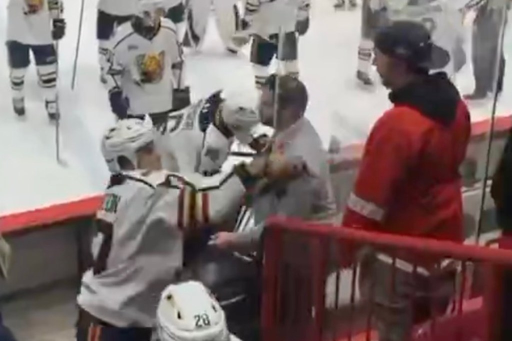 Kashawn Aitcheson dumped water on the fan.