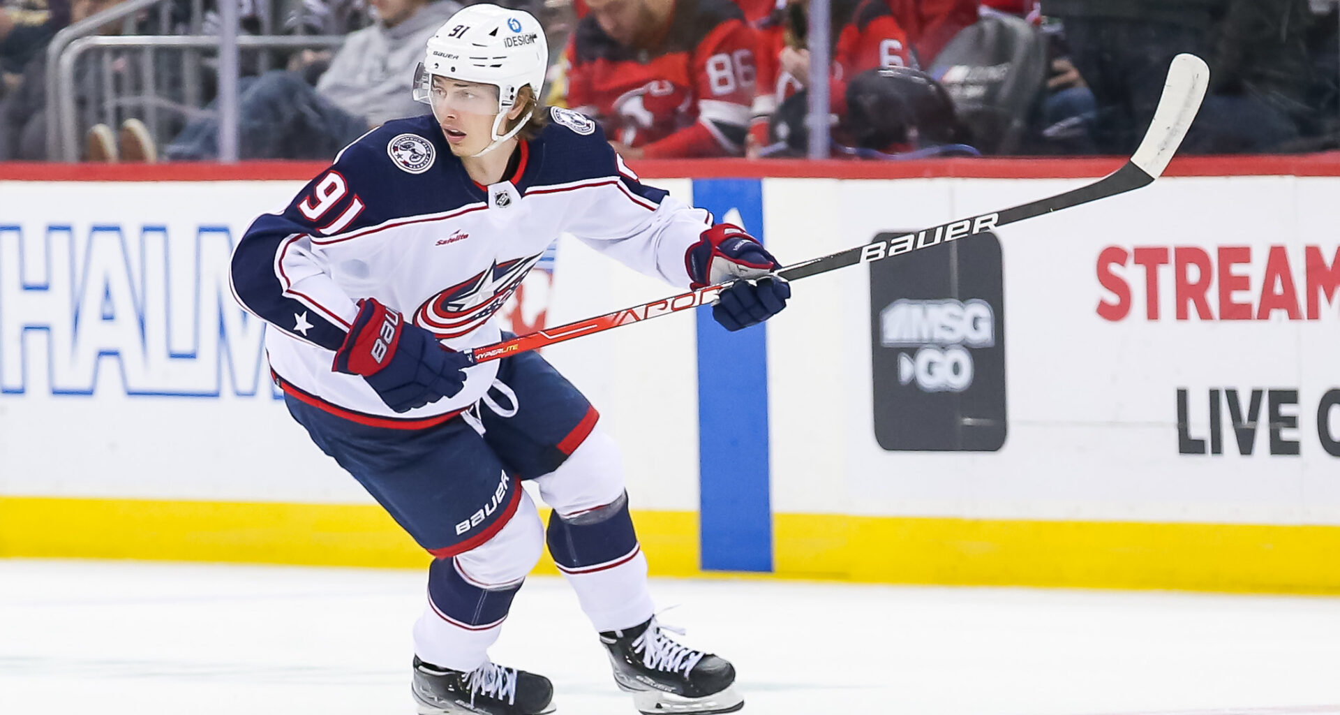 Kent Johnson Columbus Blue Jackets