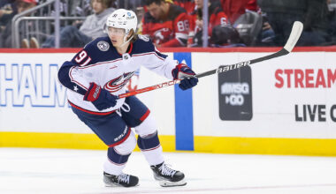 Kent Johnson Columbus Blue Jackets