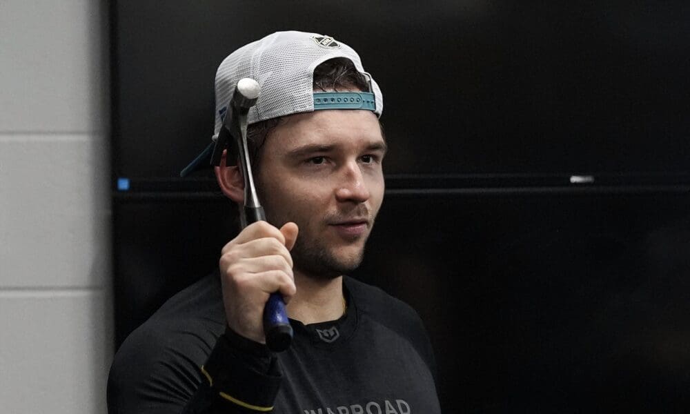 Tissue Box? Hammer? What's Going on With Sharks' Locker Room Player of the Game Award?