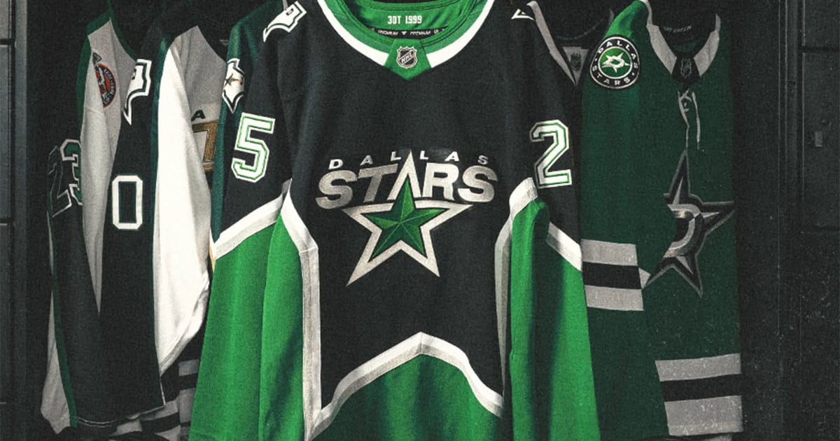 Dallas Stars unveil alternate uniform blending tradition and Victory green scheme