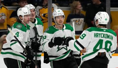 Sam Steel’s third-period goal completes Stars’ comeback over Predators