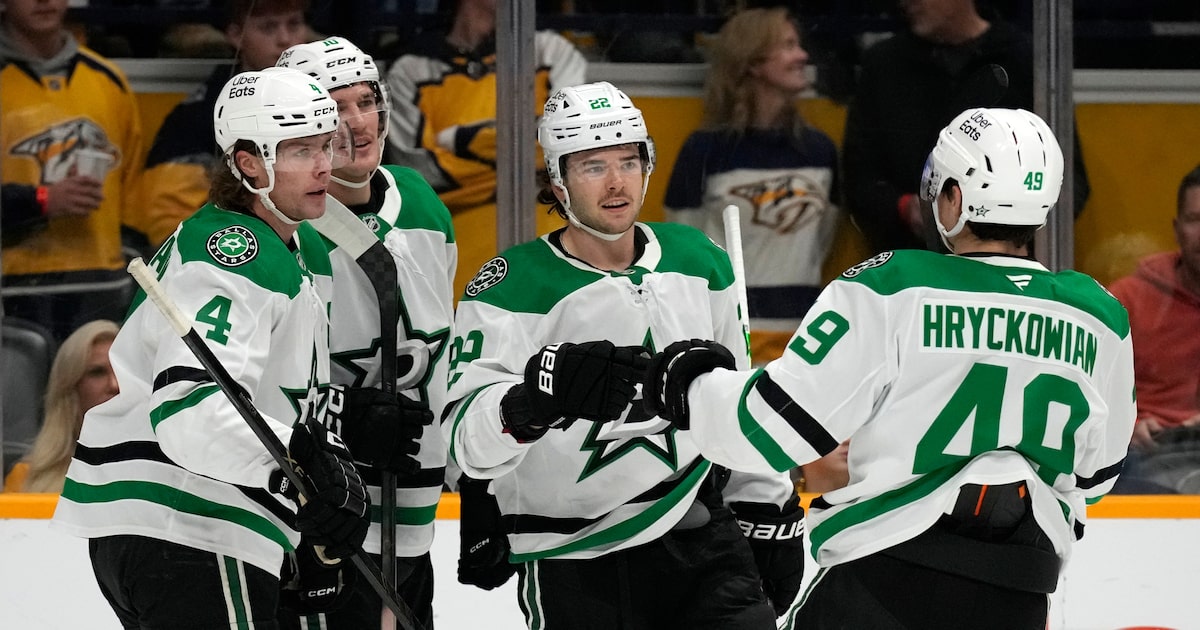 Sam Steel’s third-period goal completes Stars’ comeback over Predators