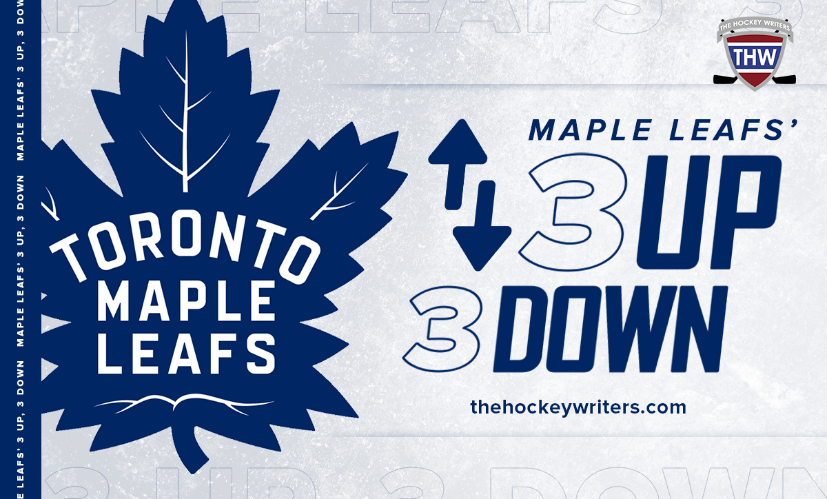 Maple Leafs 3 Up, 3 Down: Nylander, Matthews, Injuries & More - The Hockey Writers - Toronto Maple Leafs