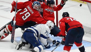 Hagel scores twice as Lightning hold on to top Capitals 5-3 – Orlando Sentinel