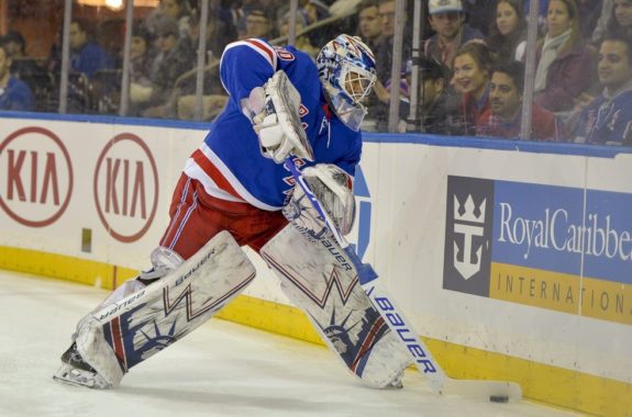 New York Rangers goaltender Henrik Lundqvist