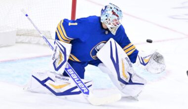 Consistent action helping Sabres goalie Ukko-Pekka Luukkonen find groove