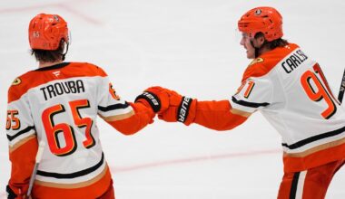 Leo Carlsson’s short-handed goal in third period helps Anaheim Ducks rally to beat Dallas Stars