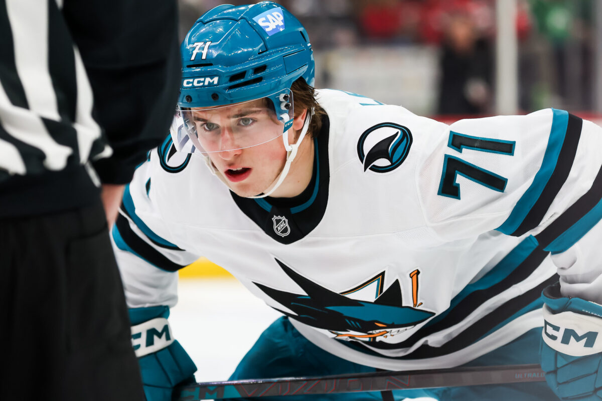 Macklin Celebrini San Jose Sharks