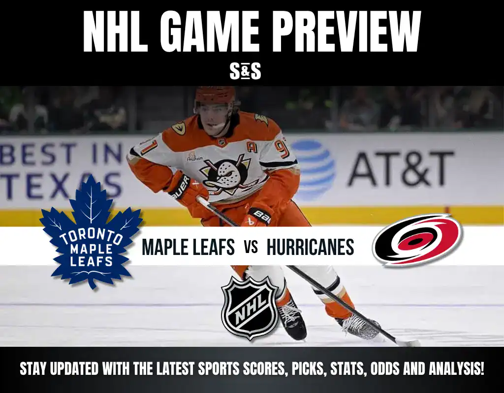 Maple Leafs vs Hurricanes 11 9