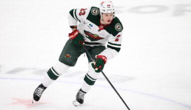 Report: Wild's Marco Rossi out at least a couple weeks with lower-body injury
