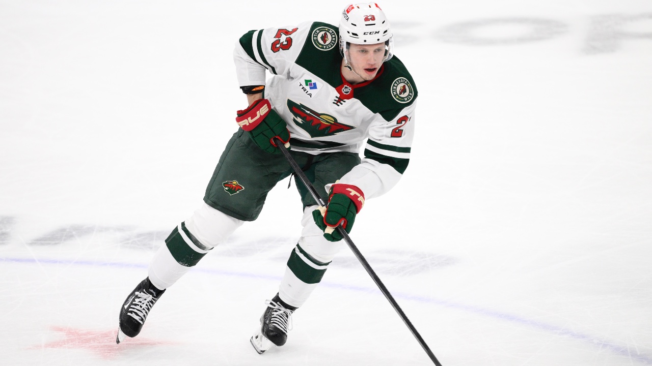 Report: Wild's Marco Rossi out at least a couple weeks with lower-body injury