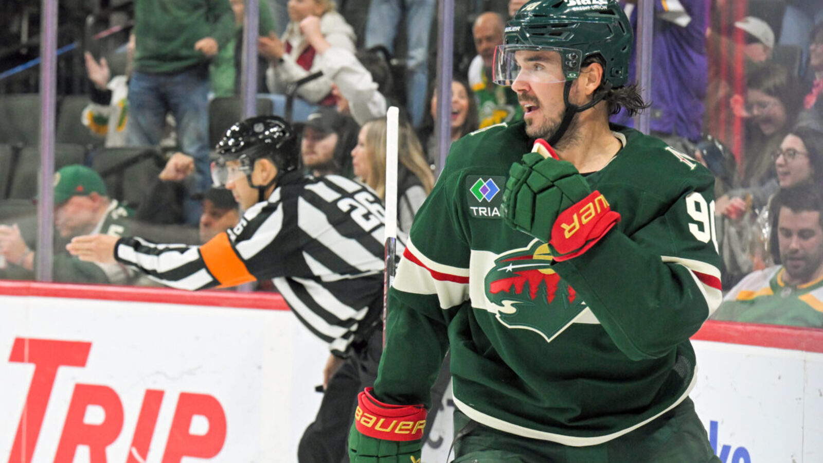 Johansson & Wallstedt Lead Wild to 2-0 Win Over Ducks