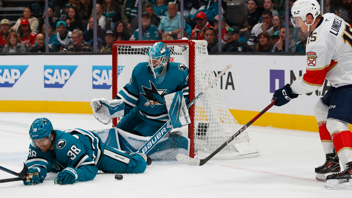 Mario Ferraro, Sharks eyeing playoffs after beating Panthers – NBC Sports Bay Area & California