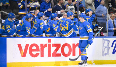 Blues Take the Victory 4-3 Over Senators, Thanks to Matthew Kessel's Clutch Goal - The Hockey Writers - St Louis Blues