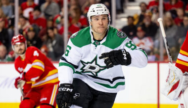New York Islanders defenseman Alexander Romanov (28) at Madison Square Garden.