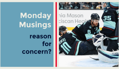 Monday Musings: Is there reason for concern?