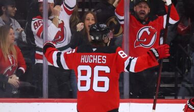 Devils Flags; Hughes Spotted with Pop Star; Rangers Trade
