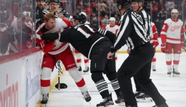 Devils Avoid Catastrophe, Win Physical Tilt vs. Red Wings