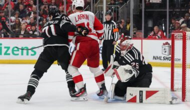 Devils Defenseman Throws Dig at Red Wings Forward