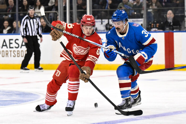 NHL: Detroit Red Wings at New York Rangers