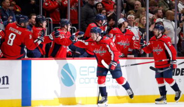 Caps Score Seven on Oilers