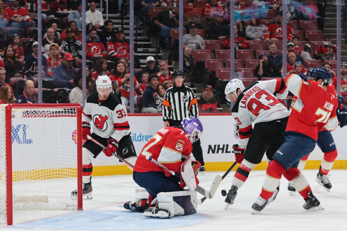 Devils Offense Dries Up, Blanked By Panthers