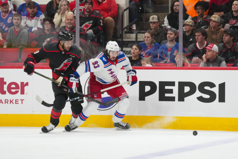 NHL: New York Rangers at Carolina Hurricanes