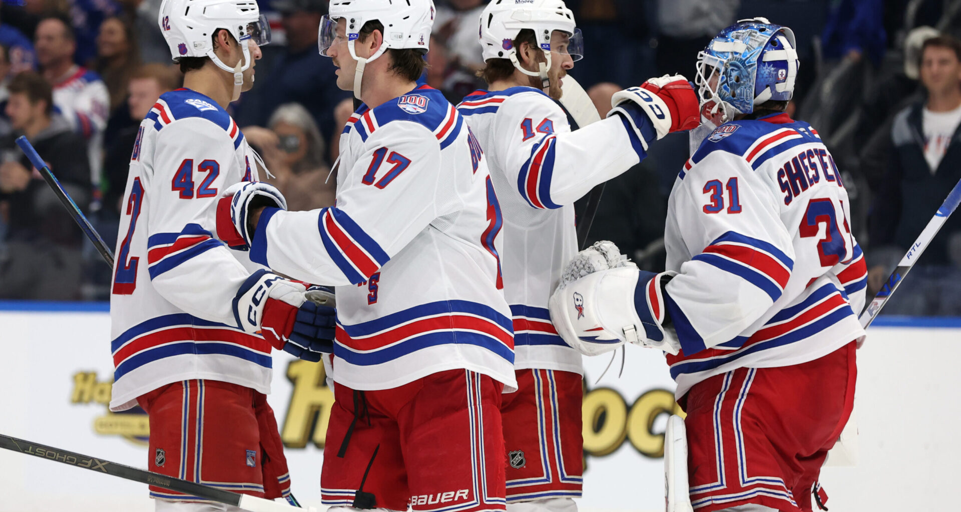 Key takeaways after Rangers explode for 7 goals in road win over Lightning