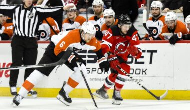 Devils Game 25, Seeking Revenge; Lines, Notes, & How to Watch vs. Flyers