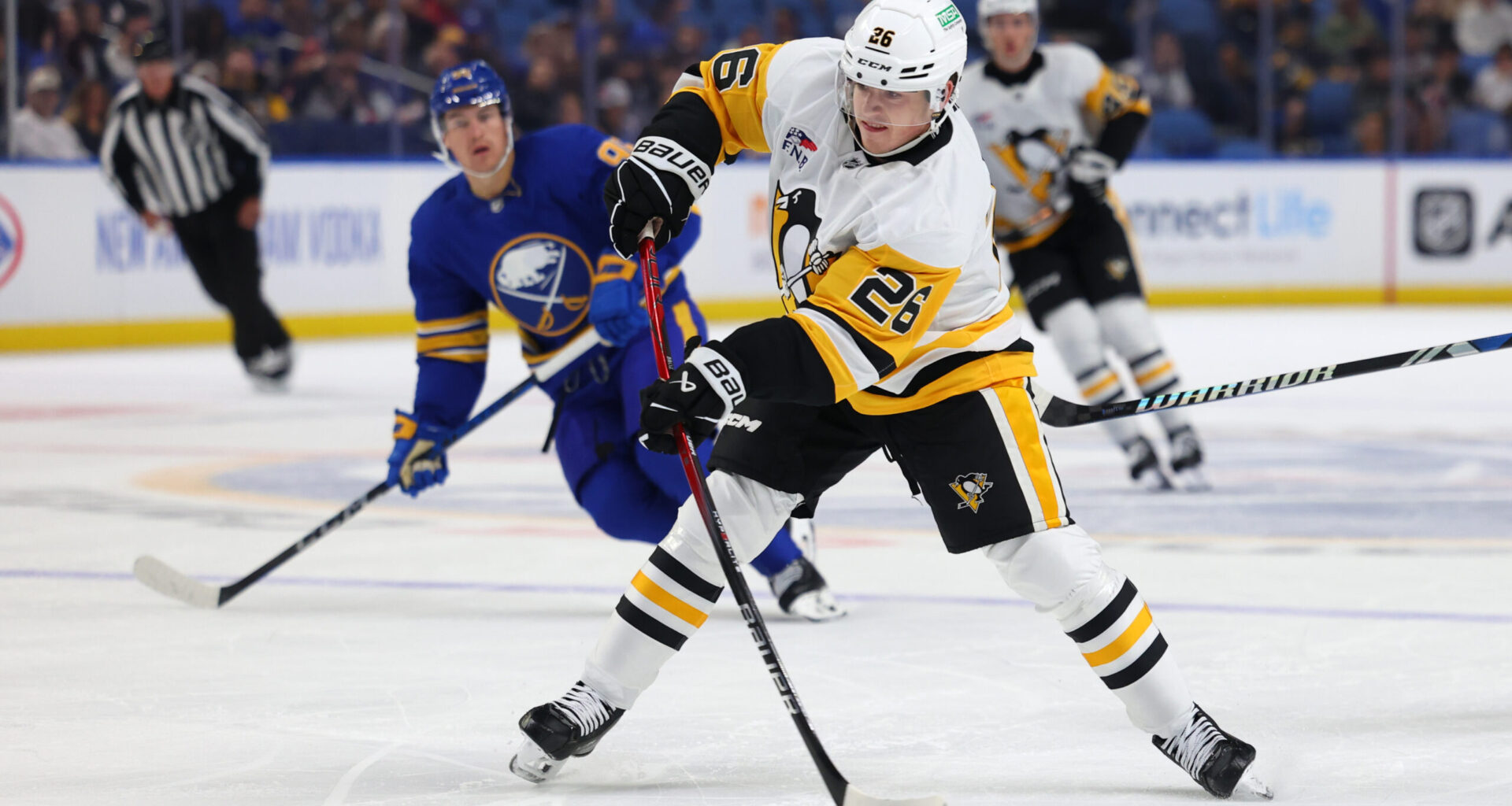 Penguins Return Broz and Heinen