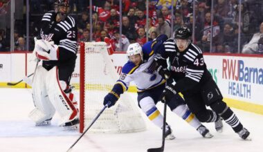Devils Game 23, Thanksgiving Eve; Lines, Notes, & How to Watch vs. Blues