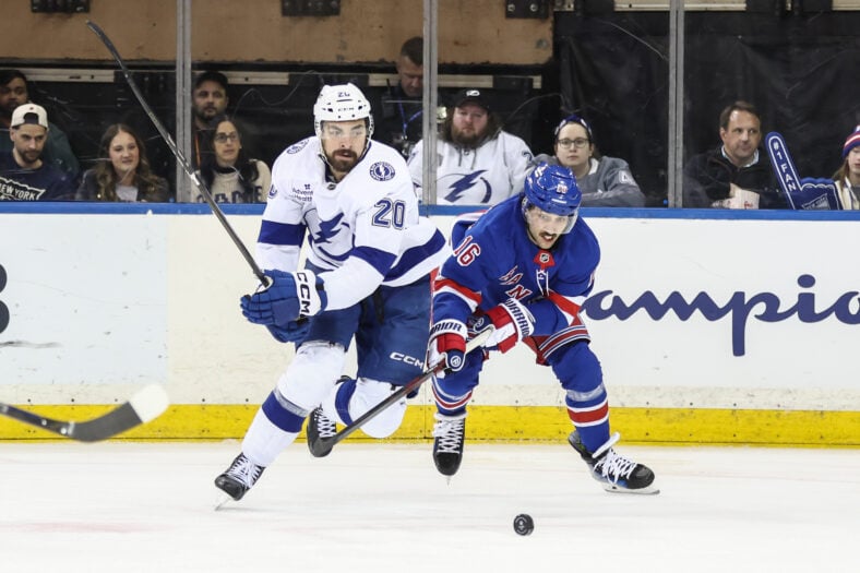NHL: Tampa Bay Lightning at New York Rangers